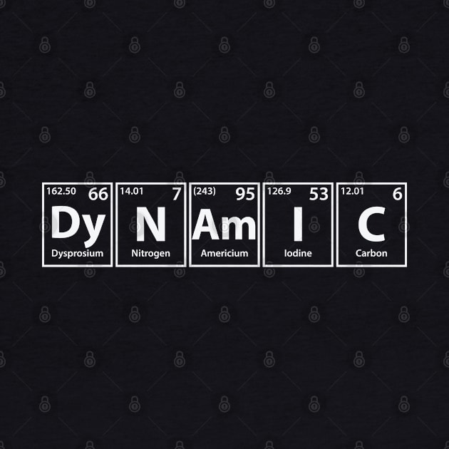 Dynamic (Dy-N-Am-I-C) Periodic Elements Spelling by cerebrands